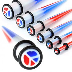 taper-do-ucha-trojbarevny-symbol-miru